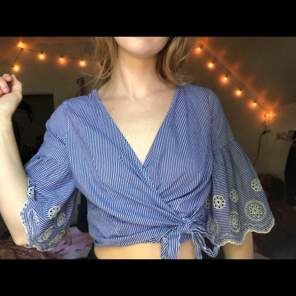 Wrap Blouse, Small